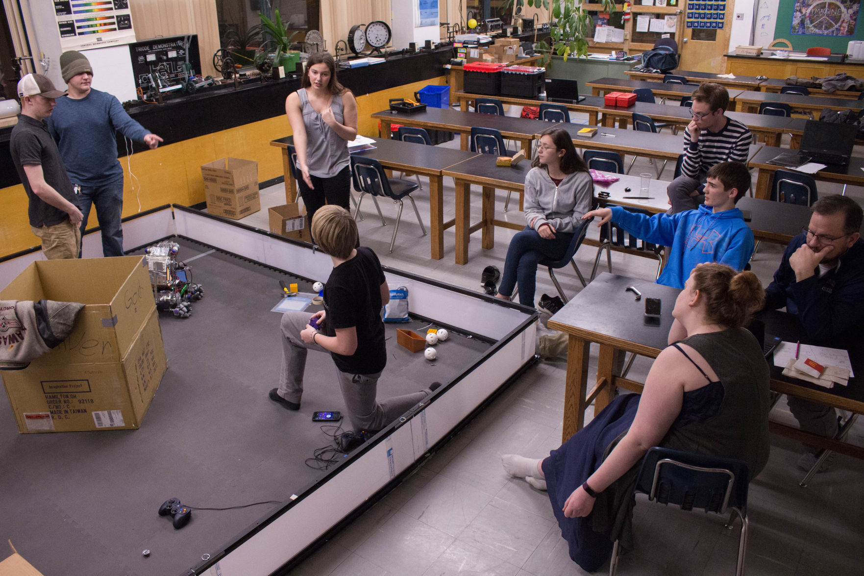 Robolution team brings Butte, Anaconda high school students together